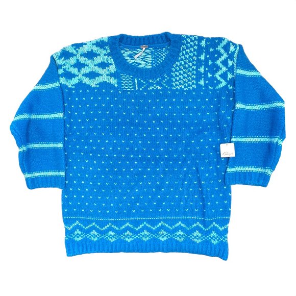 Free People Snow Day Sweater Size Extra Large - Picture 2 of 15